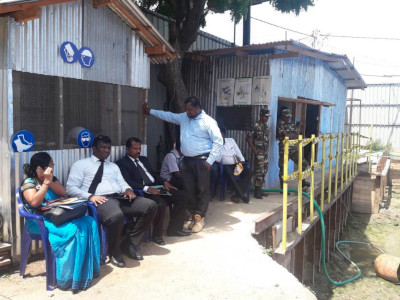 A mass grave was discovered in Mannar on May 28, 2018