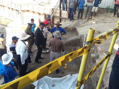 A mass grave was discovered in Mannar on May 28, 2018
